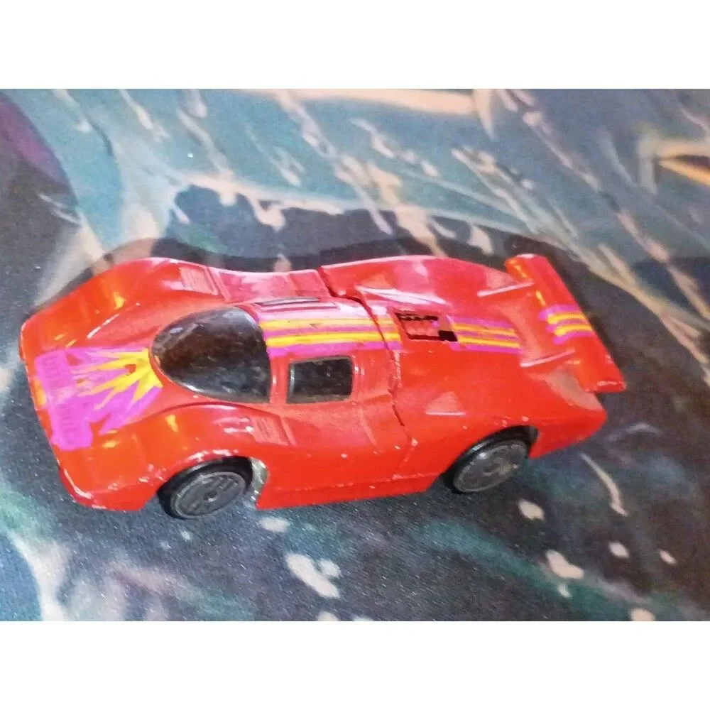 Hot Wheels 1988 Mainline Red Sol Aire CX4 Ultra Hots Malaysia Diecast Car